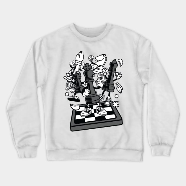 Chess Crewneck Sweatshirt by tdK
